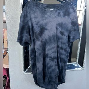 Tie-dye Black and grey shirt